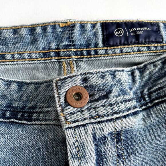 AG Adriano Goldschmied The Everett Men's Straight Jeans 38/34 - Picture 6 of 16